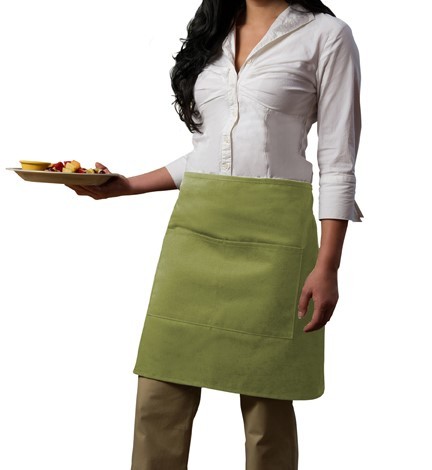 Sage Green Mid Length Waist Aprons